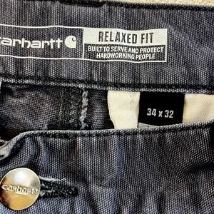 2 pair Carhartt work pants
